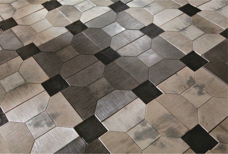 Instone designer tiles installed