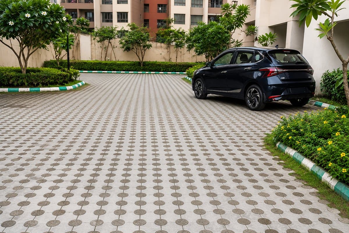 Grass Paver S — Instone concrete tile